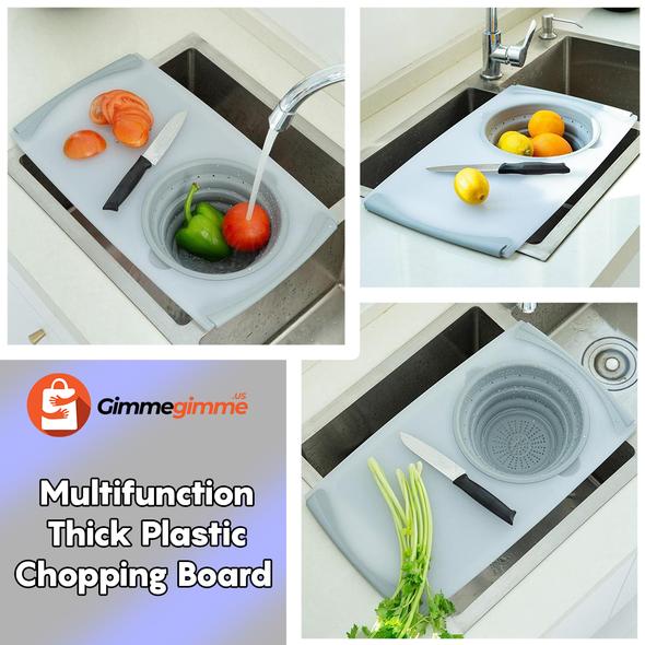 Non-Slip, Over sink Cutting Board