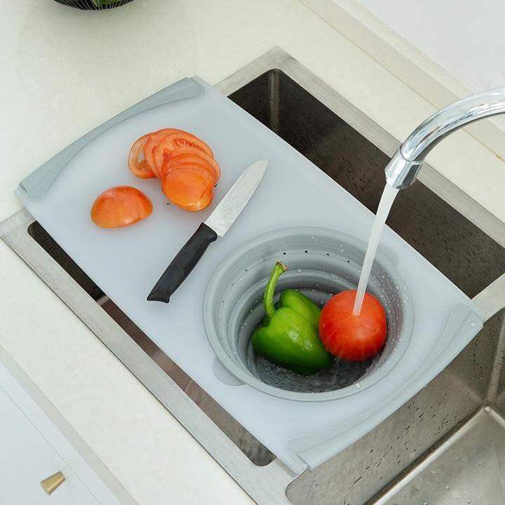 Non-Slip, Over sink Cutting Board